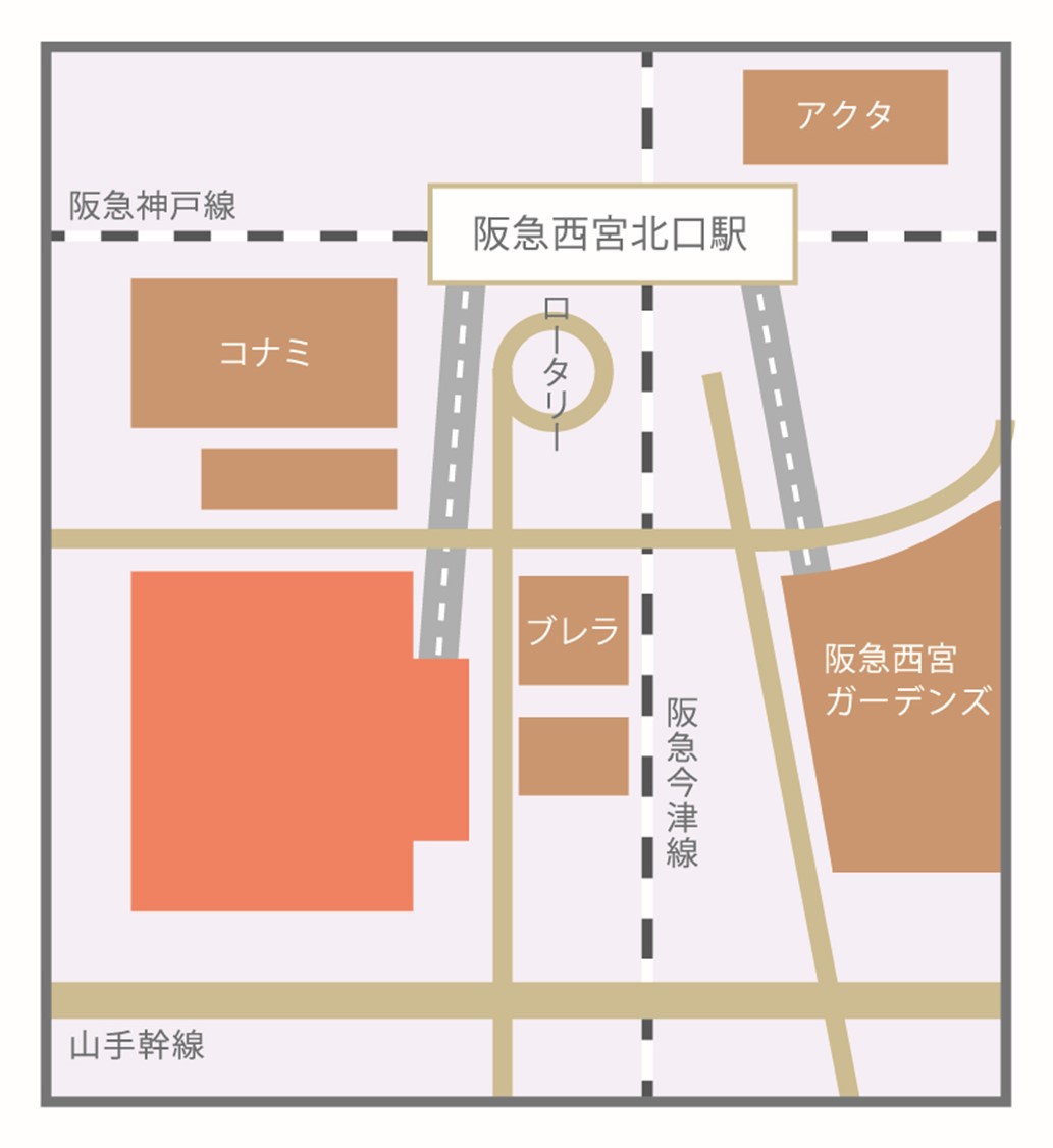 兵庫県立芸術文化センター地図